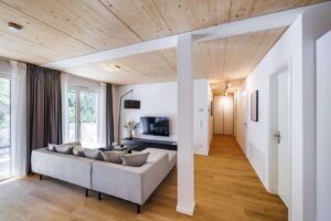 Blick in die Wohnung