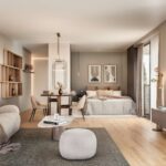 Wohn-/Schlafenzimmer