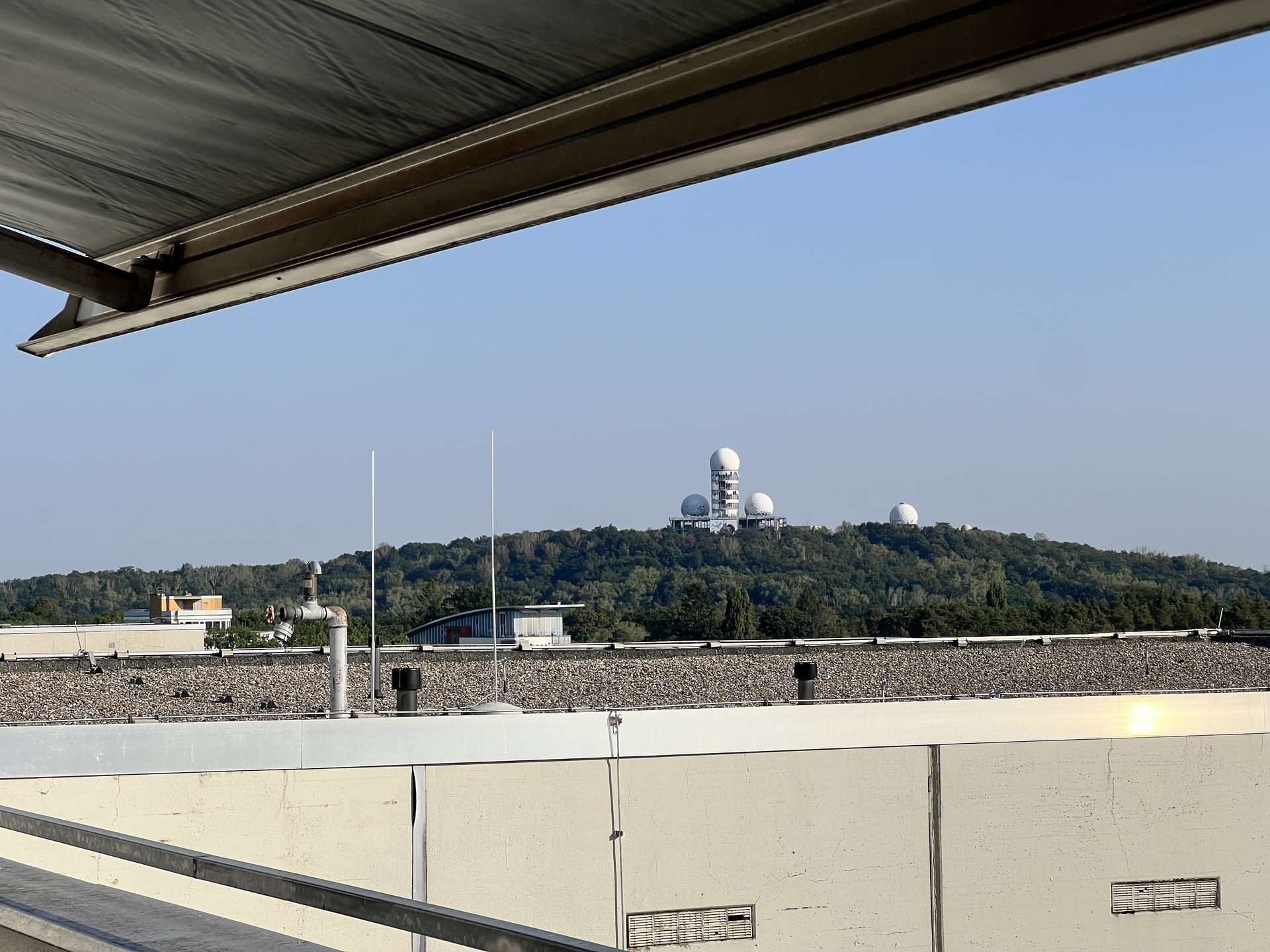 Blick auf den Teufelsberg