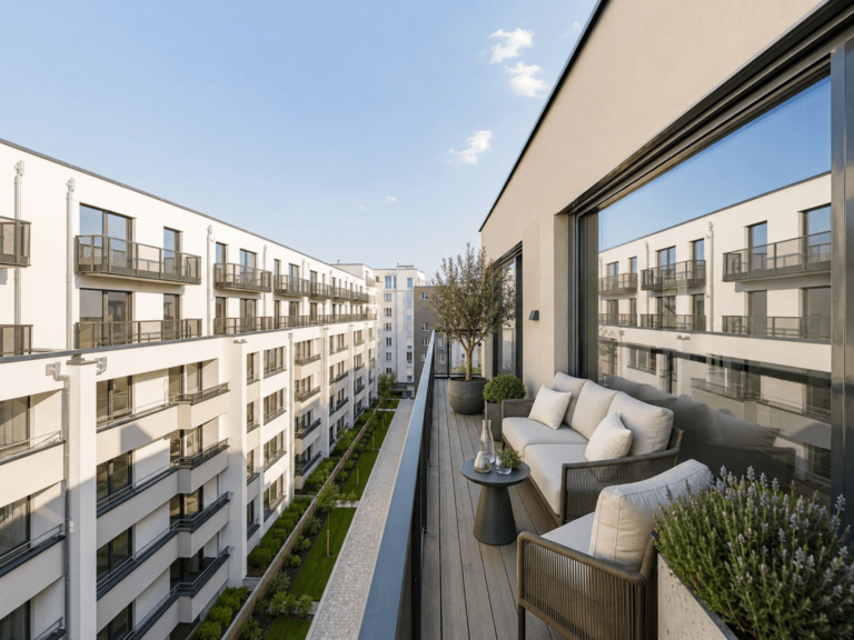 Balkon- visualisiert
