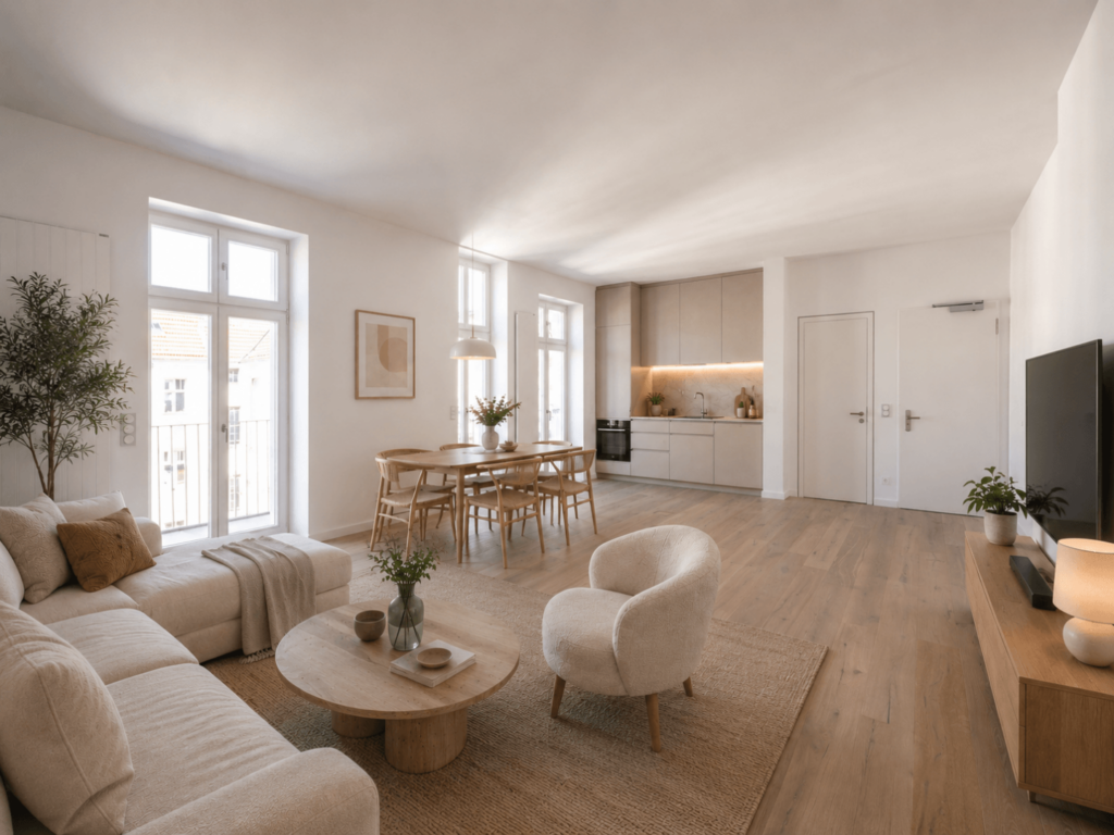 Wohnzimmer- visualisiert