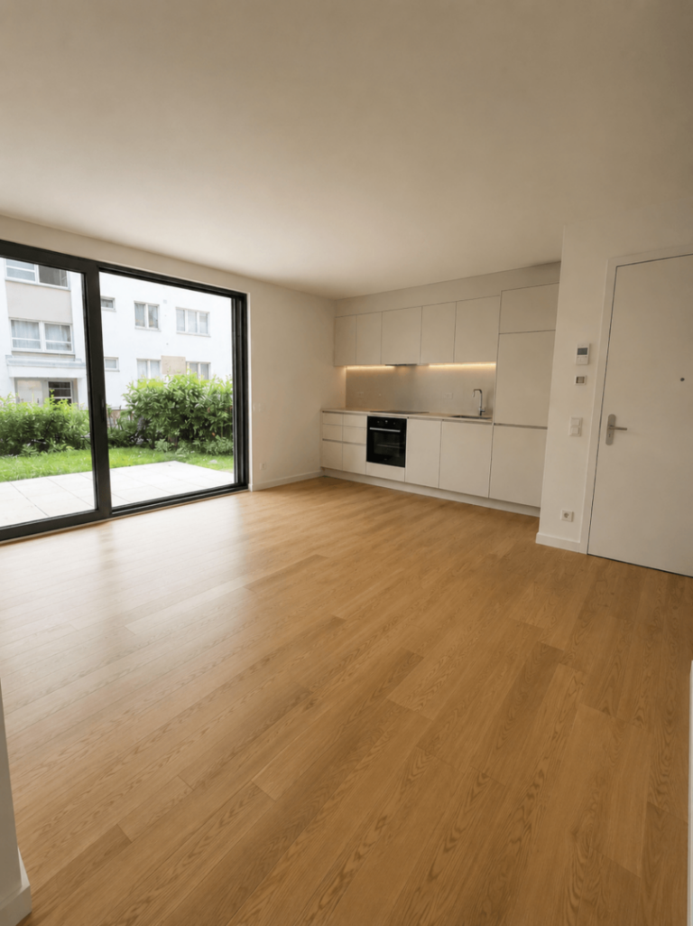Küche/Wohnzimmer visualisiert