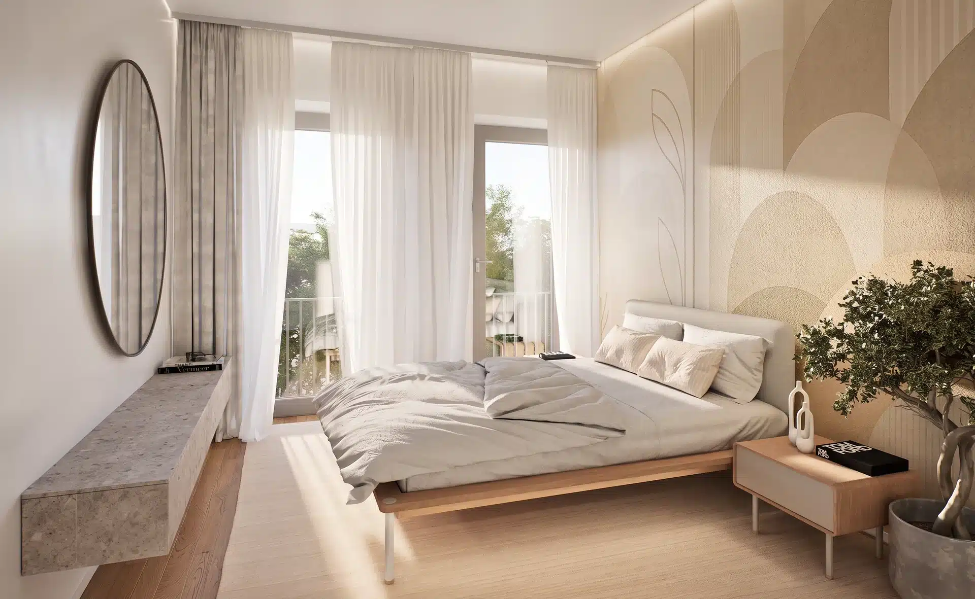 Siemensstraße – Schlafzimmer, Haus 2