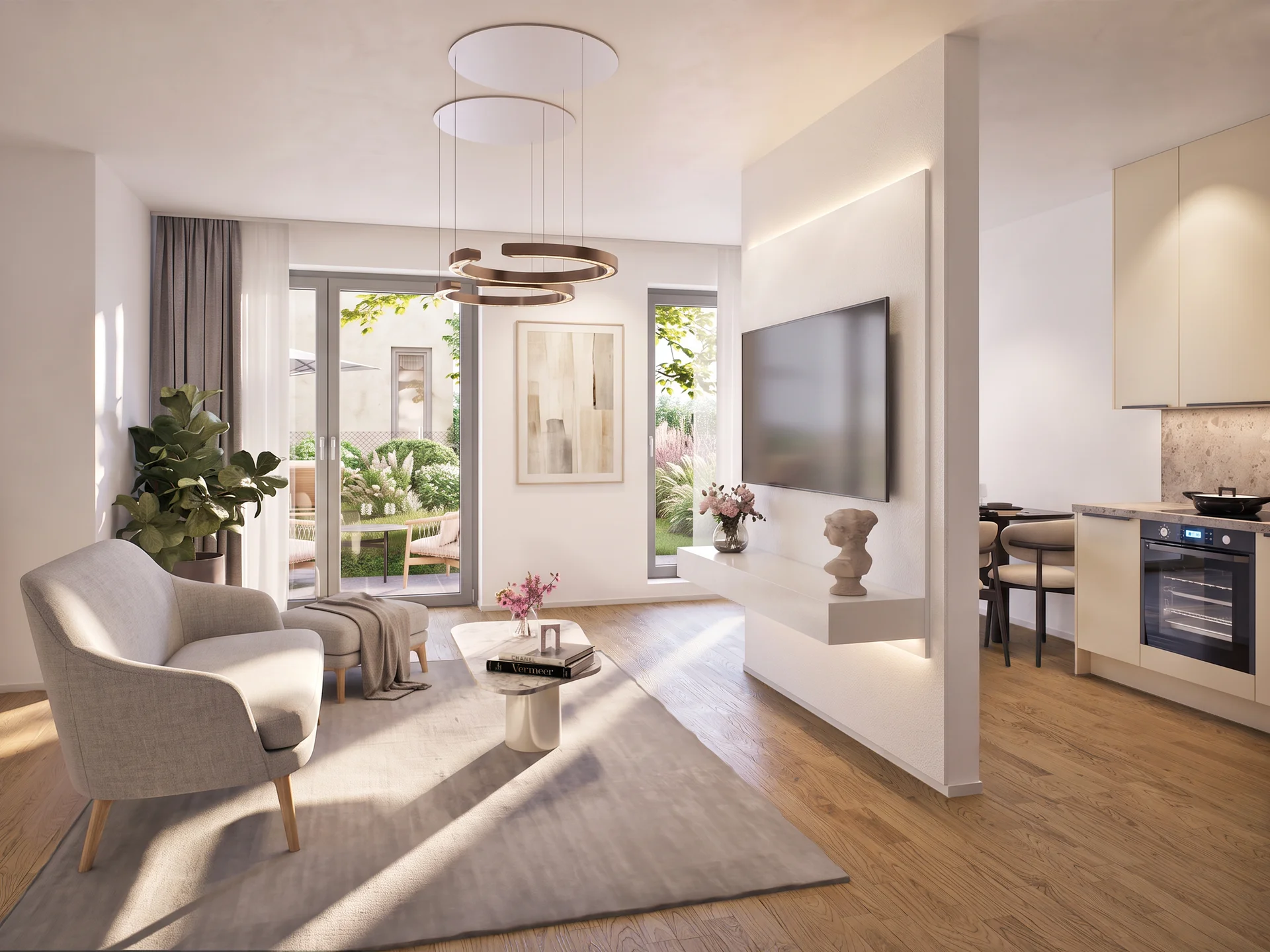 Siemensstraße – Wohnzimmer, Haus 2