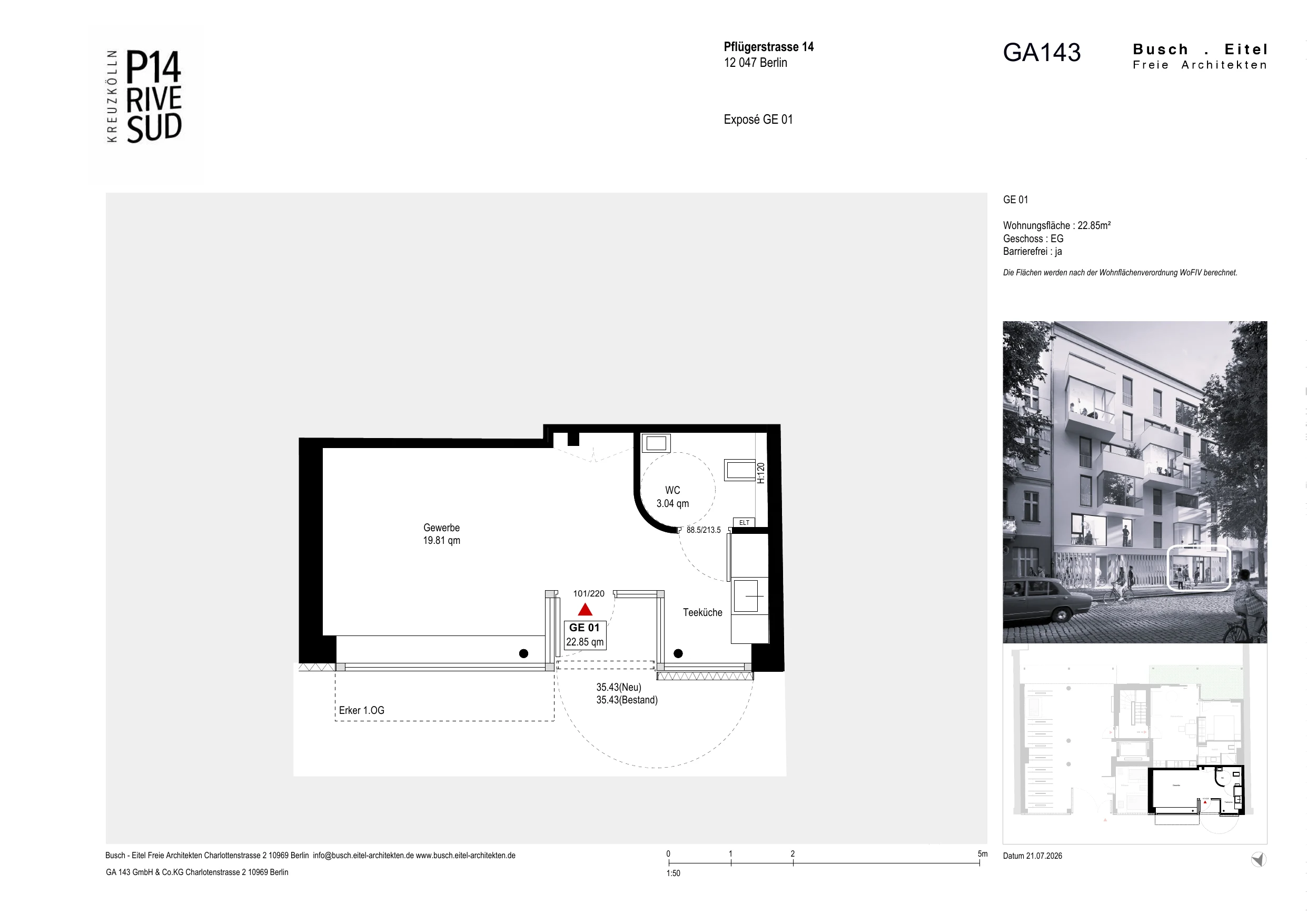 GE 1 – Grundriss