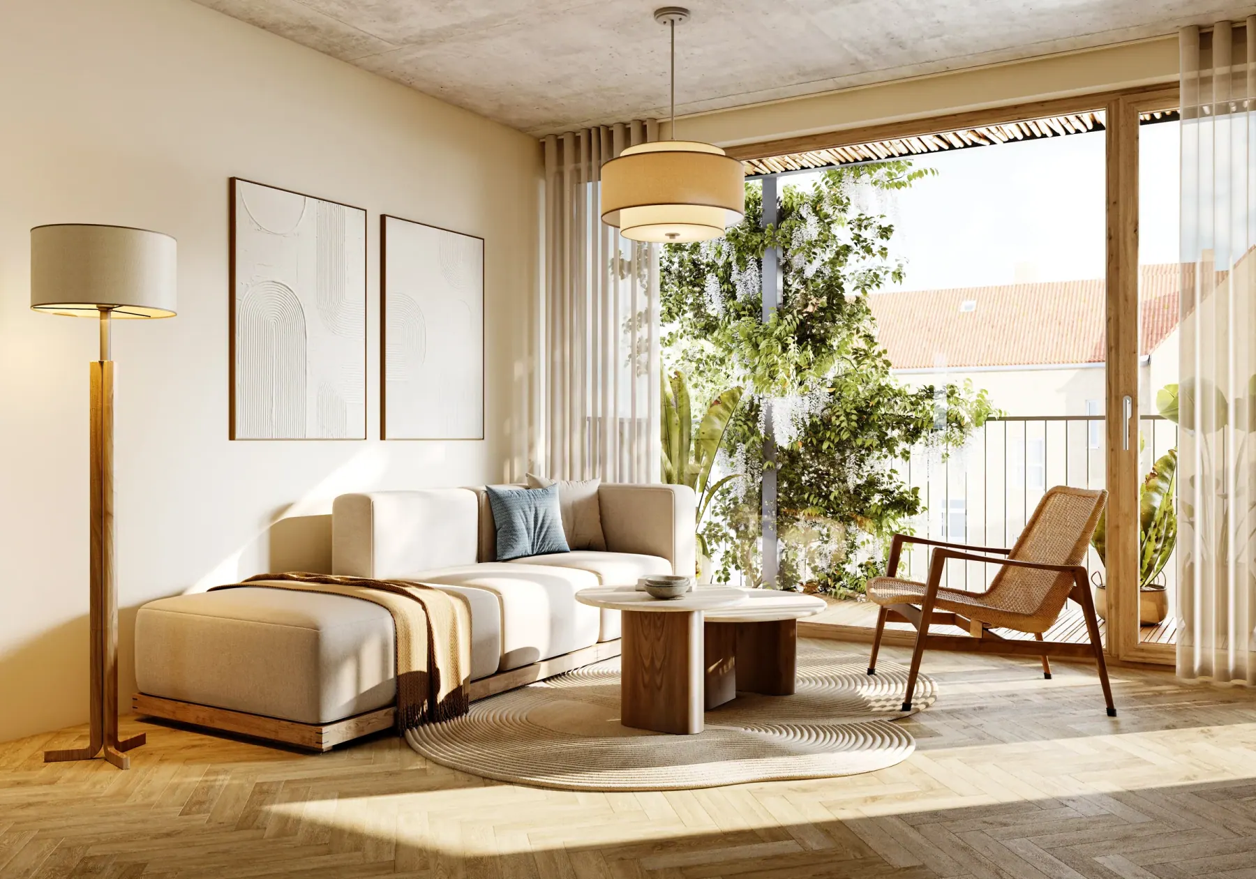 P14 Rive Sud – Wohnzimmer, WE11