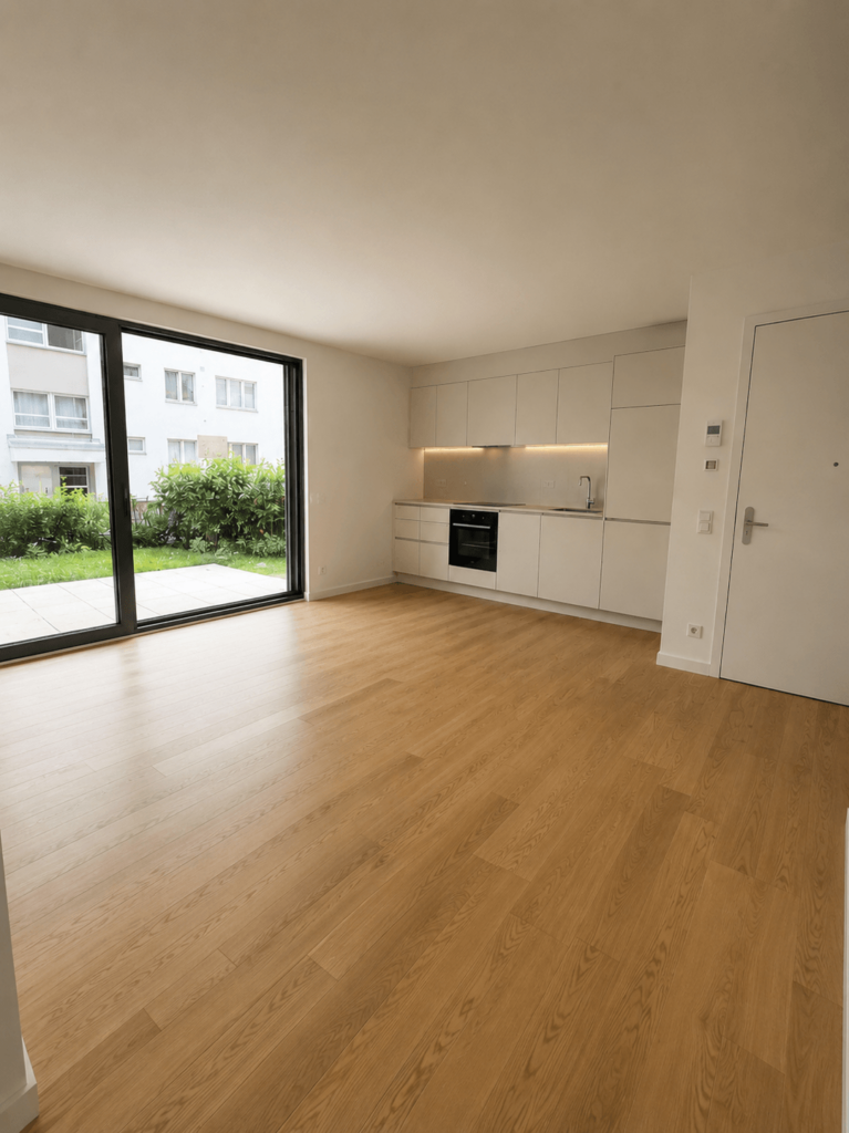 Küche/Wohnzimmer visualisiert