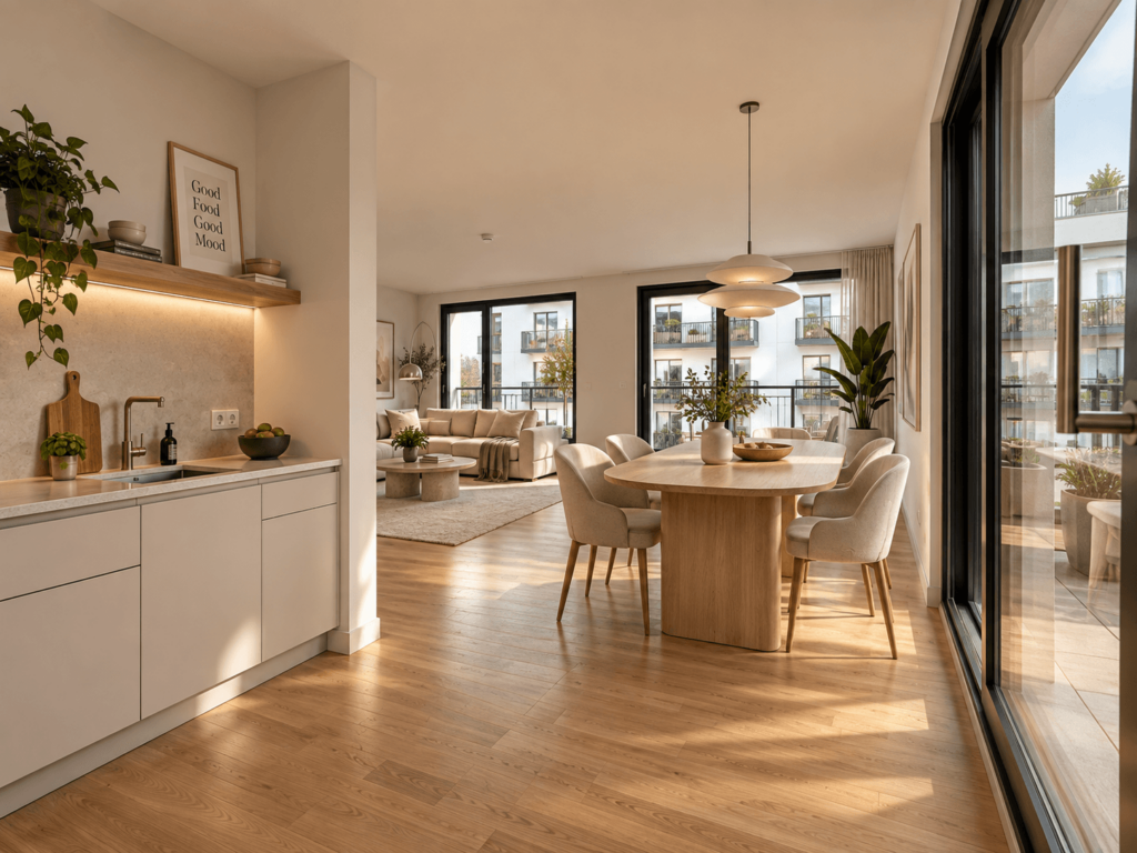 Wohnzimmer - visualisiert