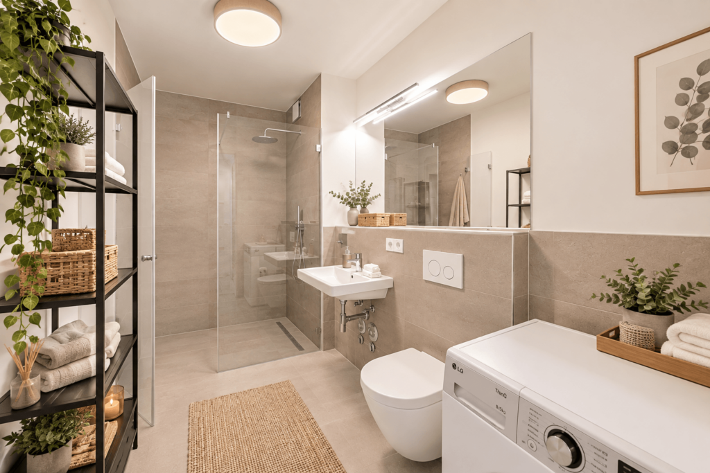 Badezimmer - visualisiert