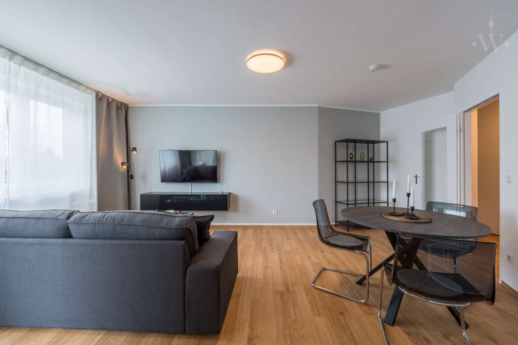 Wohnzimmer - Musterwohnung