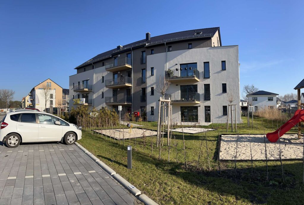 Blick vom Parkplatz