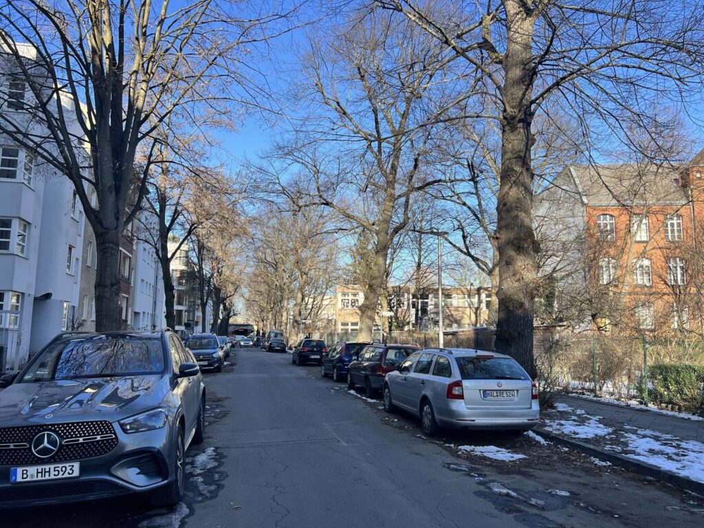 Blick in die Wilhelm-Kuhr-Straße