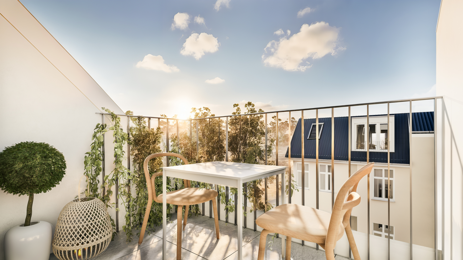 Energetisch sanierter Altbau – Dachgeschoss