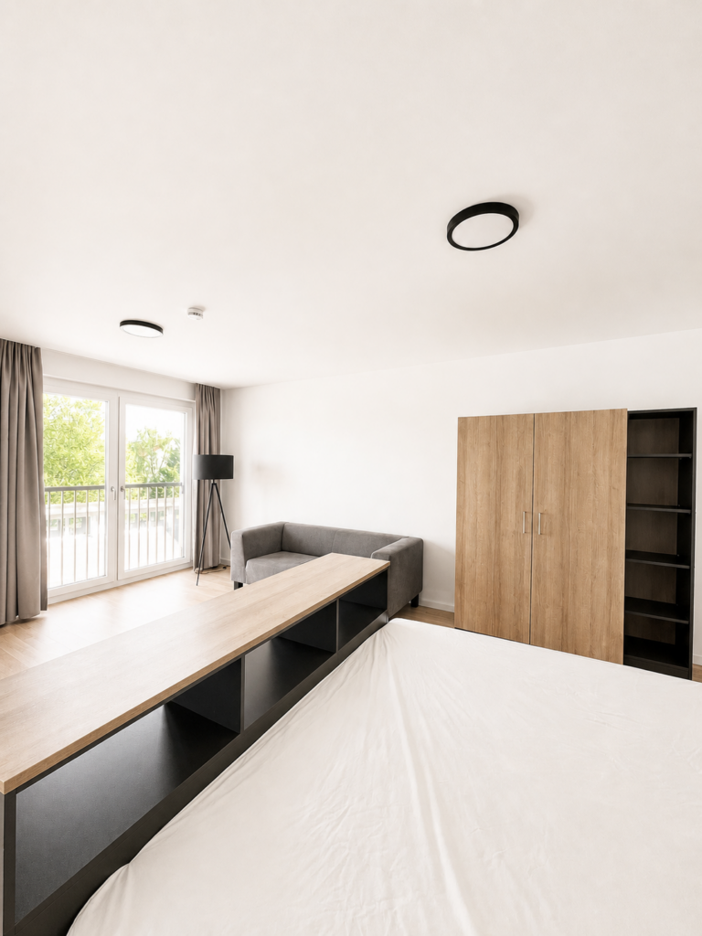 Wohn- Schlafzimmer