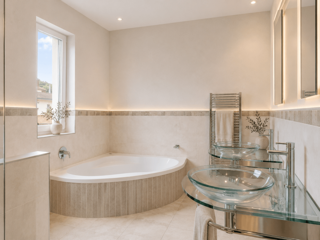 Badezimmer - Visualisierung